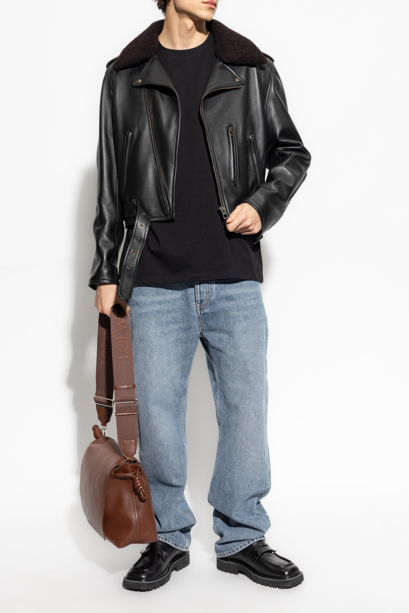 Loewe Leather jacket | Men's Clothing | Vitkac Loewe Leather jacket | Men's Clothing | Vitkac